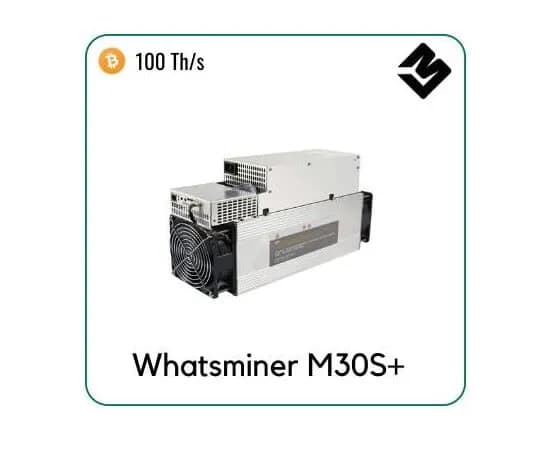 MicroBT Whatsminer M30S+ 100Th/s – Bitcoin Miner