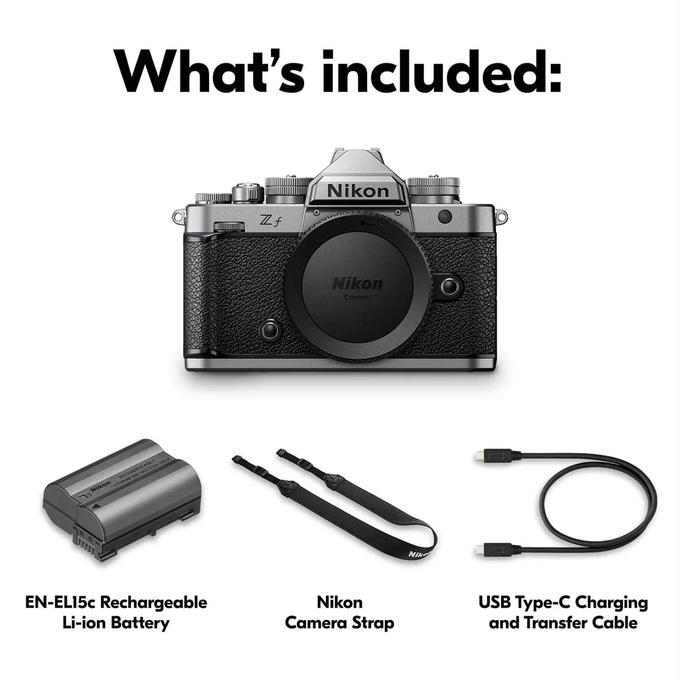 Nikon Zf Mirrorless Camera (Body)