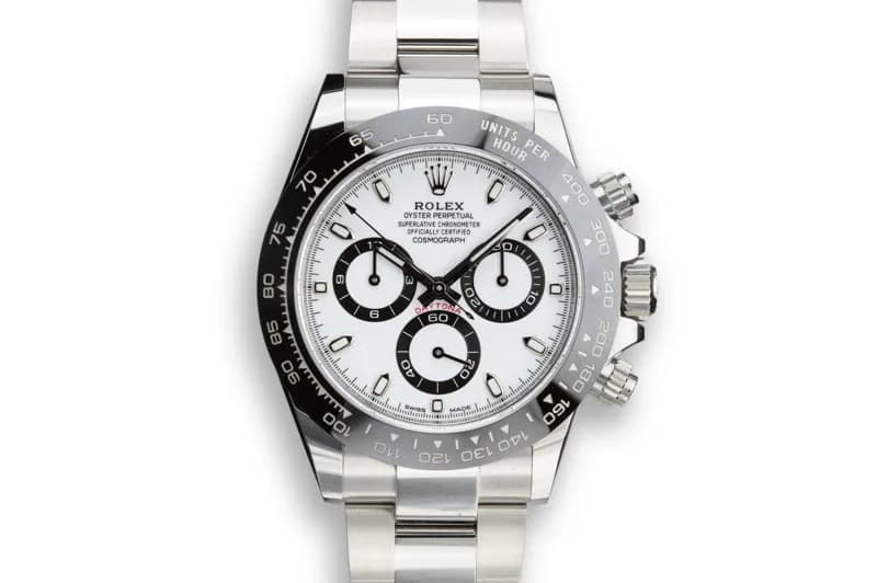 Rolex Cosmograph Daytona 40mm Oyster – White Dial