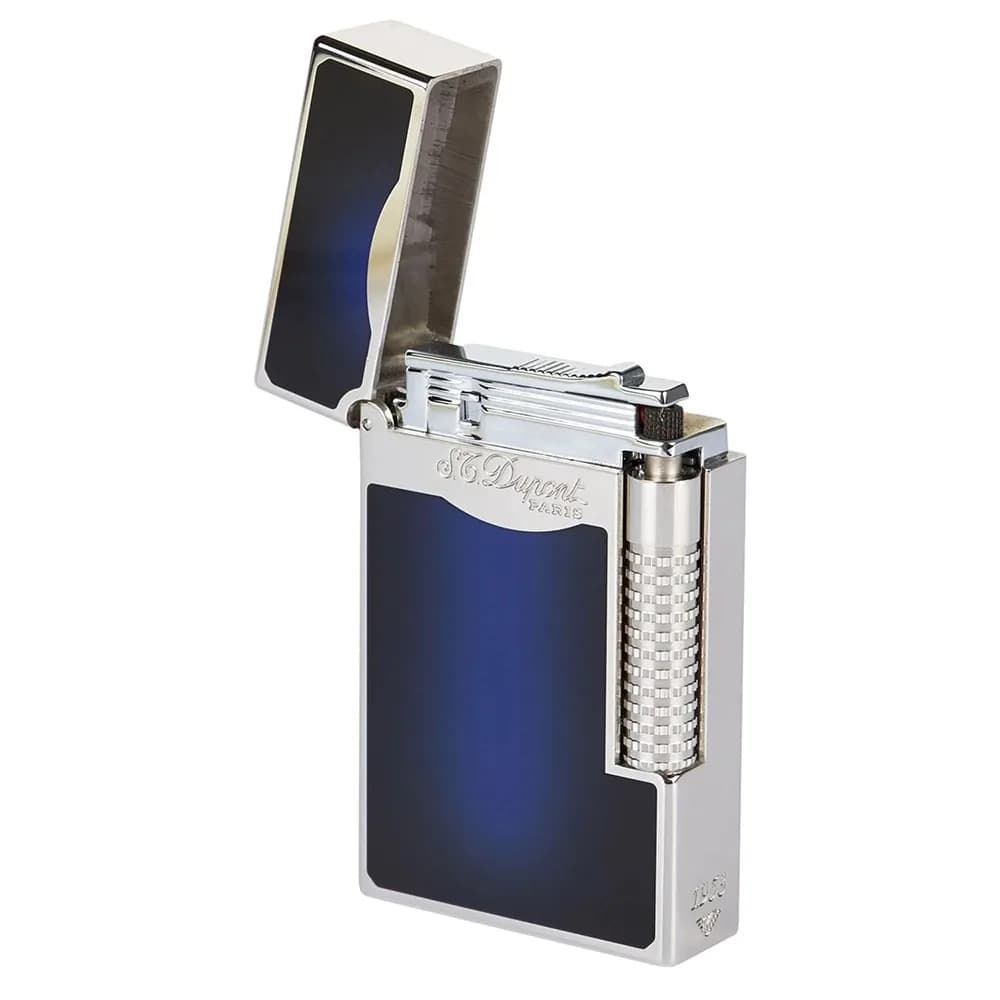 S.T. Dupont Le Grand Blue Lacquer Lighter