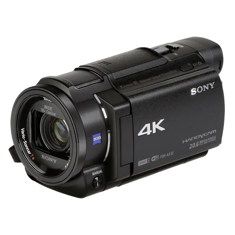 SONY HANDYCAM AX33 4K FLASH MEMORY CAMCORDER