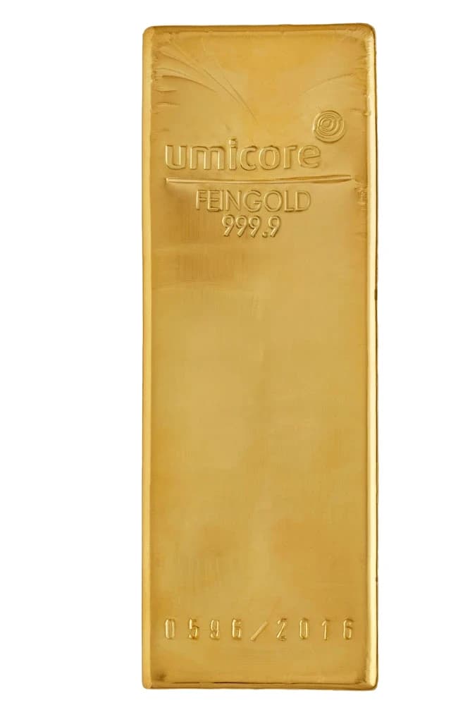 Umicore 5Kg Gold Bar