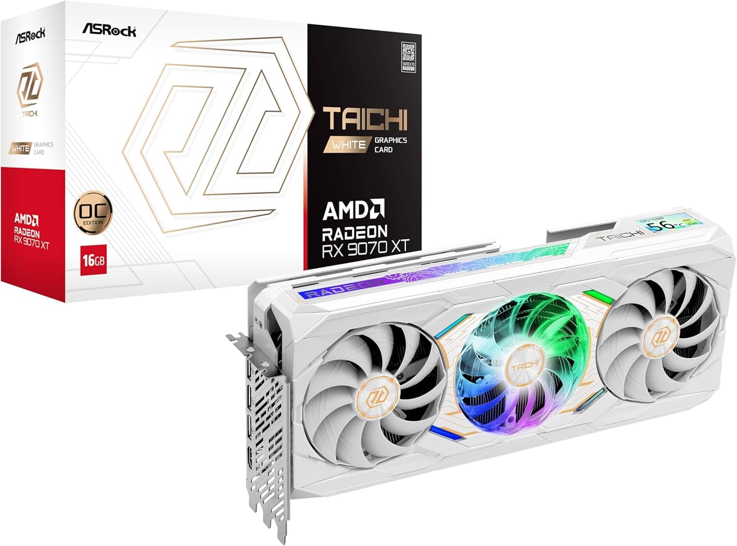 ASRock Taichi AMD Radeon RX 9070 XT 16GB Graphics Card