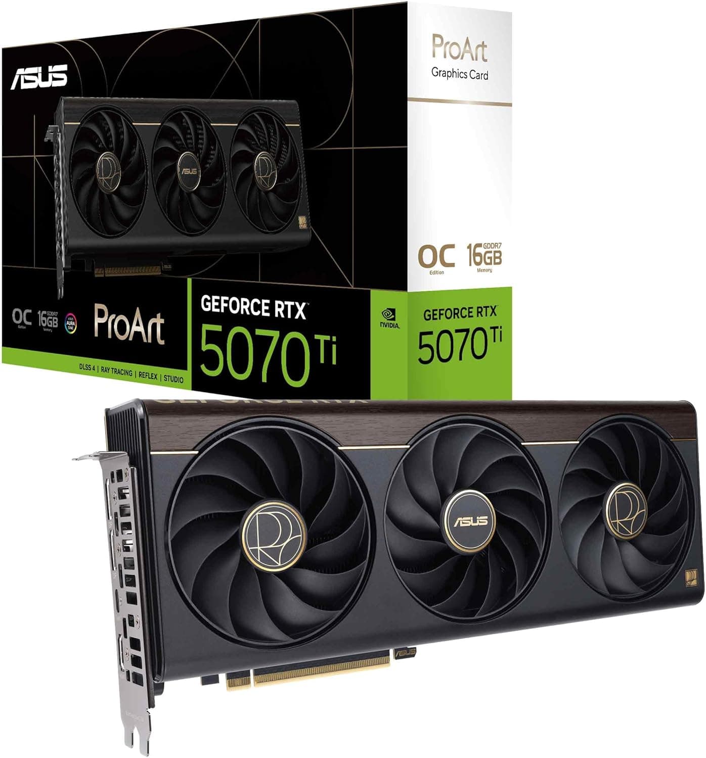 ASUS ProArt GeForce RTX 5070 Ti 16GB Graphics Card
