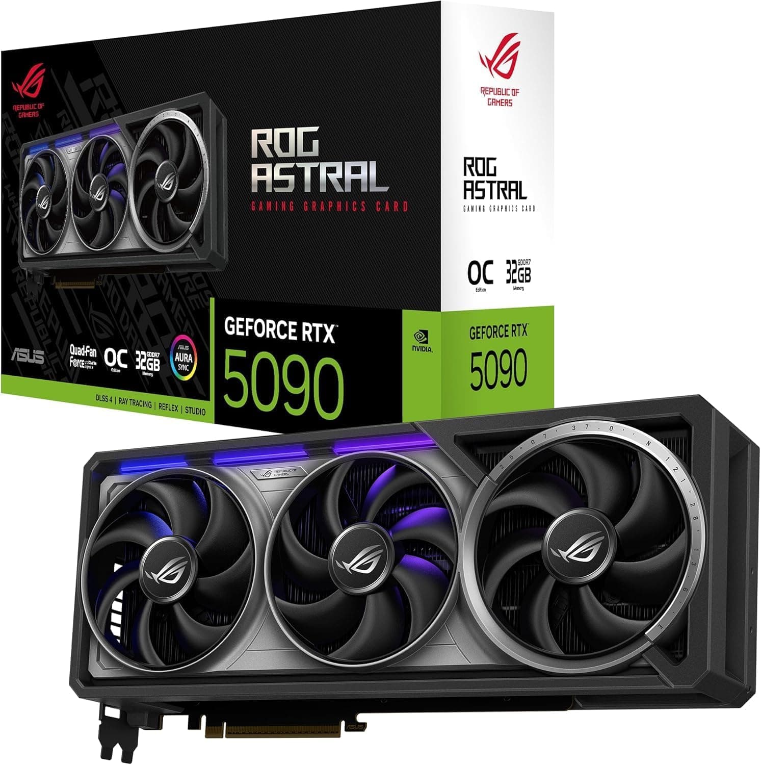 ASUS ROG Astral GeForce RTX 5090 32GB Graphics Card