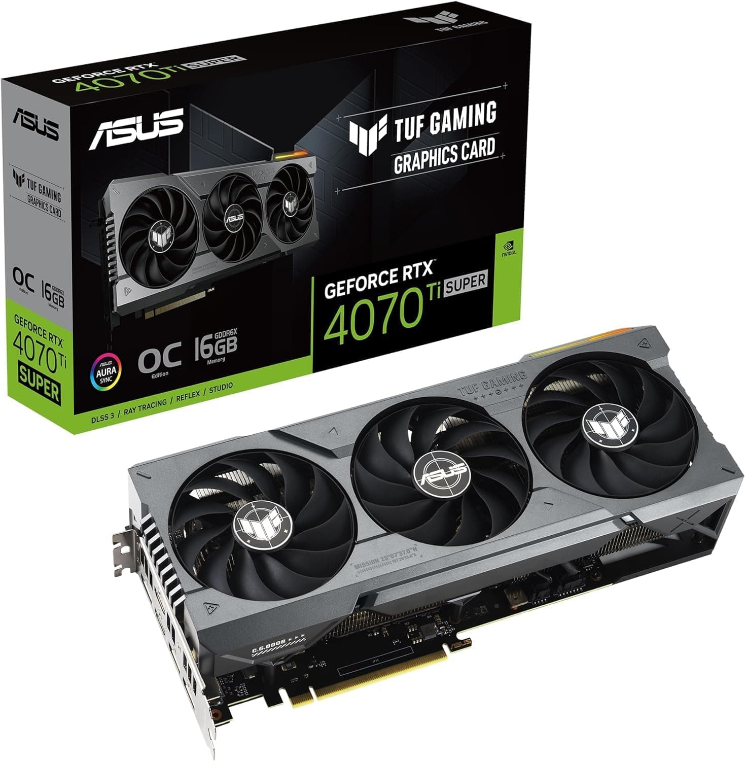ASUS TUF Gaming GeForce RTX 4070 Ti Super 16GB Graphics Card
