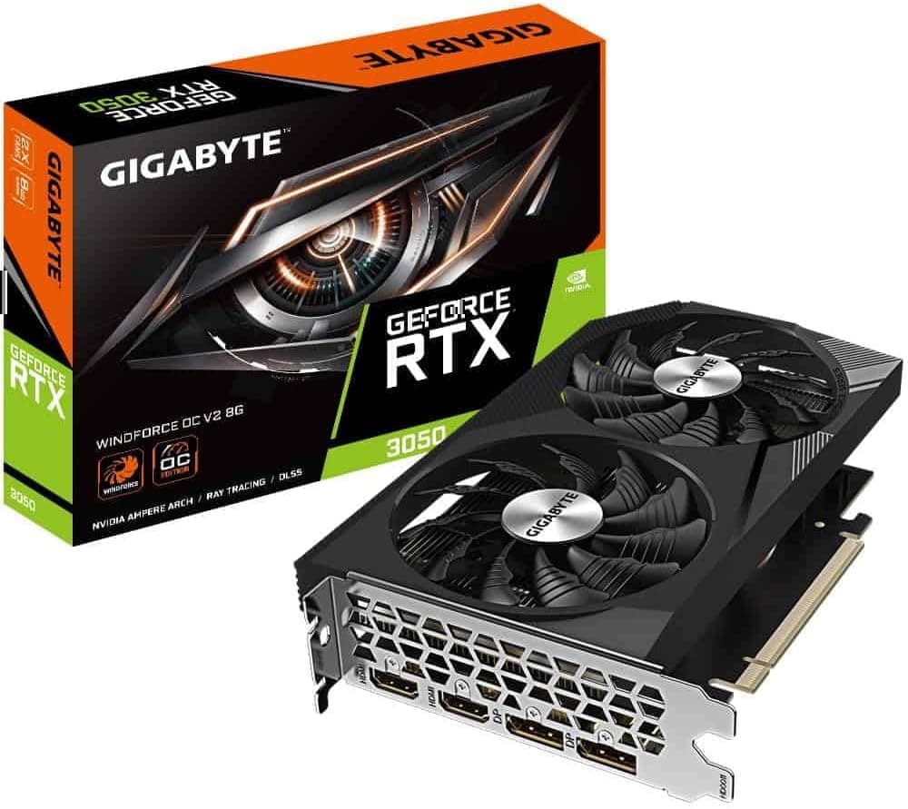 Gigabyte GeForce RTX 3050 Eagle OC 8GB Graphics Card
