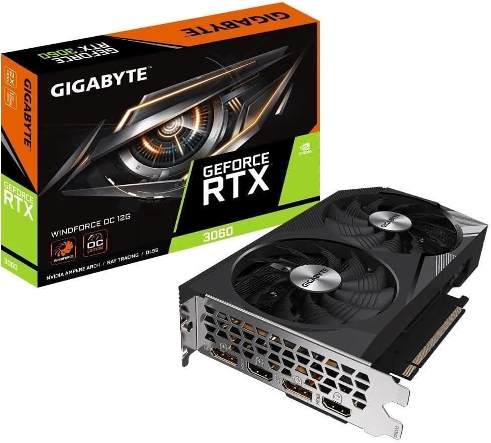 Gigabyte GeForce RTX 3060 Windforce 12GB Graphics Card