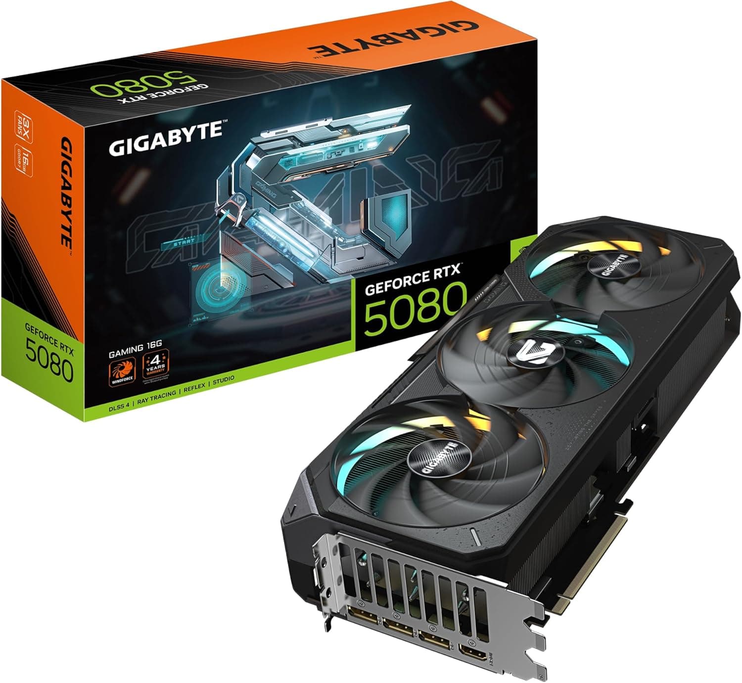 Gigabyte GeForce RTX 5080 Gaming OC 16GB Graphics Card