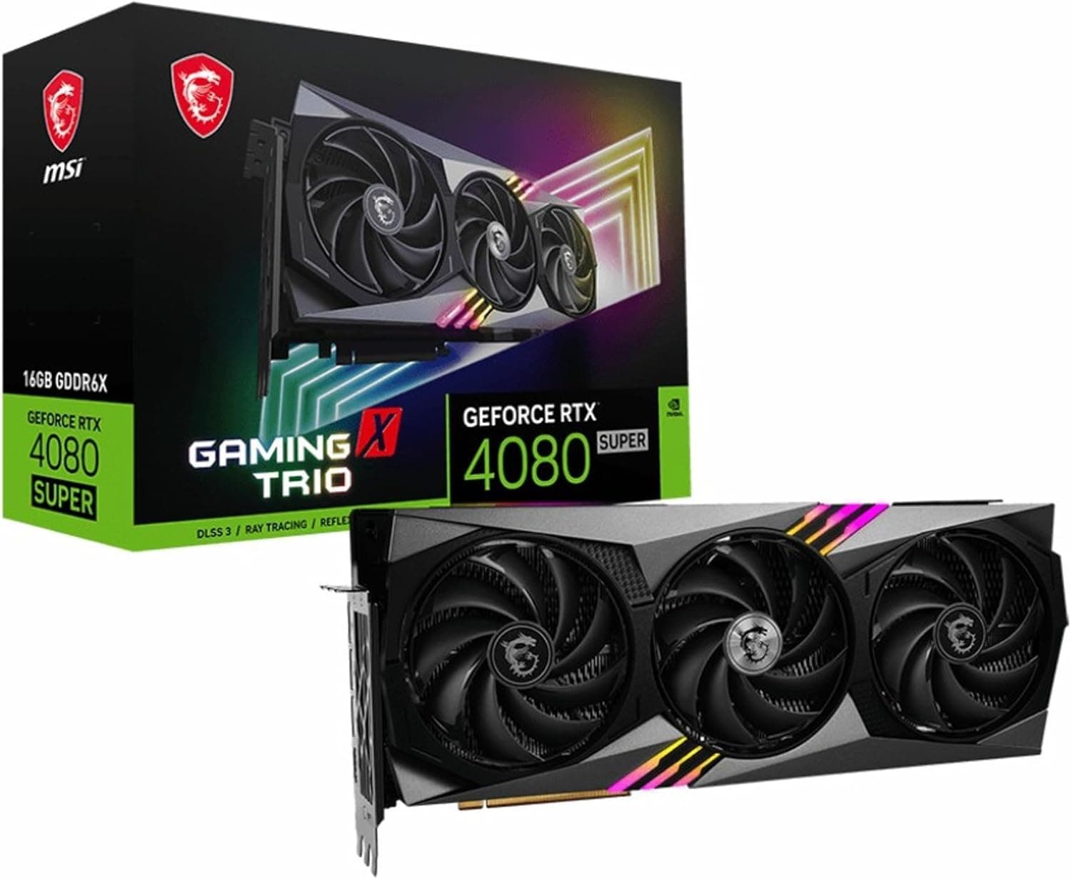 MSI GeForce RTX 4080 Super Gaming X Slim 16GB Graphics Card