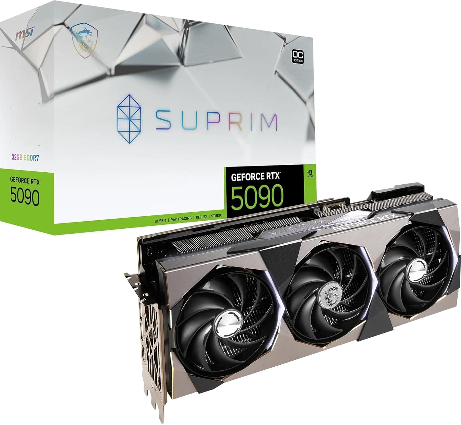 MSI GeForce RTX 5090 Suprim SOC 32GB Graphics Card