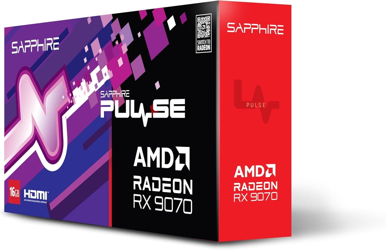 Sapphire Pulse AMD Radeon RX 9070 16GB Graphics Card