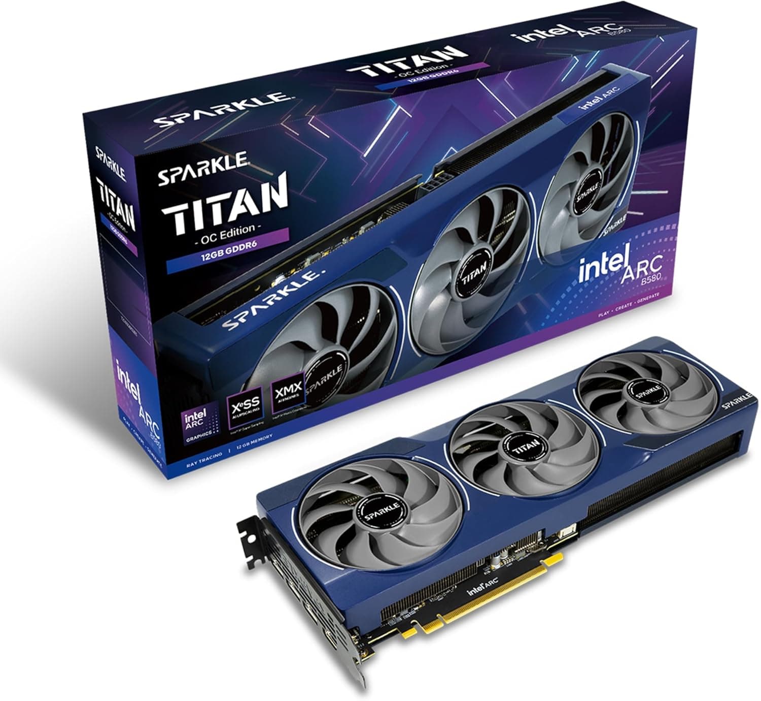 Sparkle Intel Arc B580 Titan OC 12GB Graphics Card