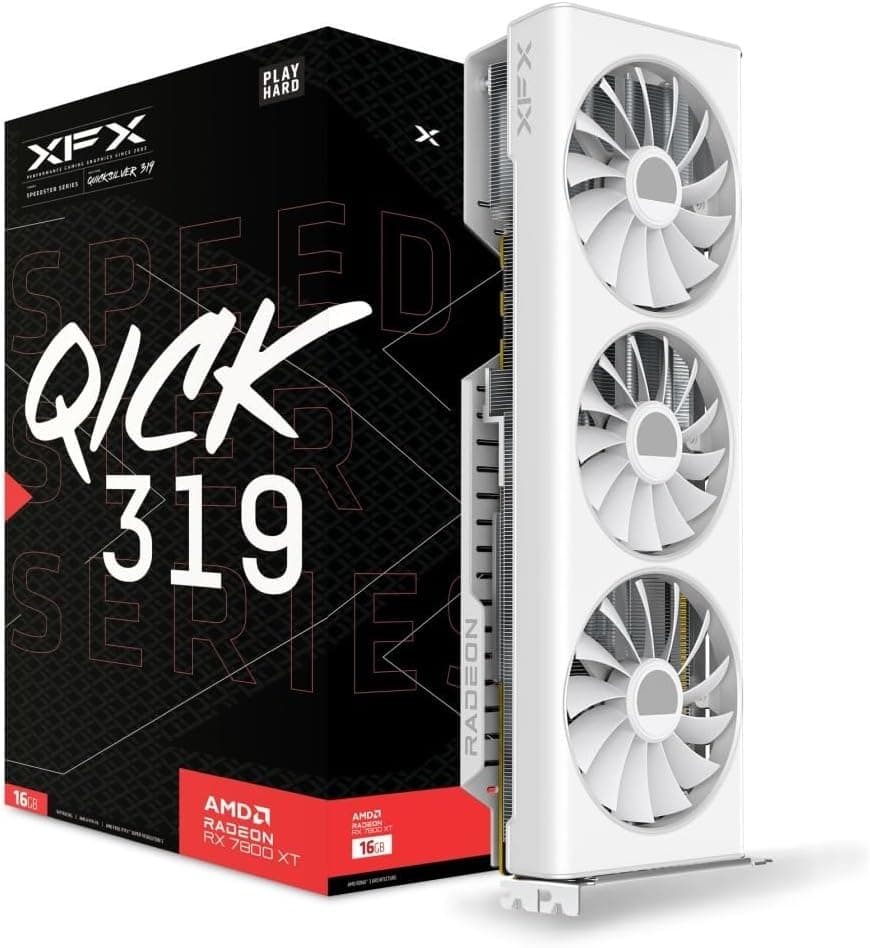 XFX Speedster QICK 319 Radeon RX 7800 XT 16GB Graphics Card