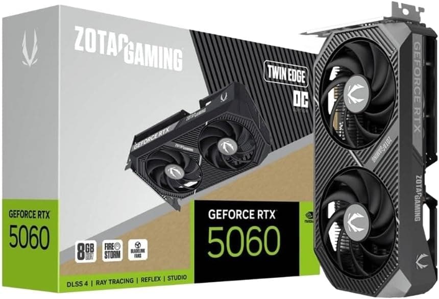 ZOTAC Gaming GeForce RTX 5060 8GB Graphics Card