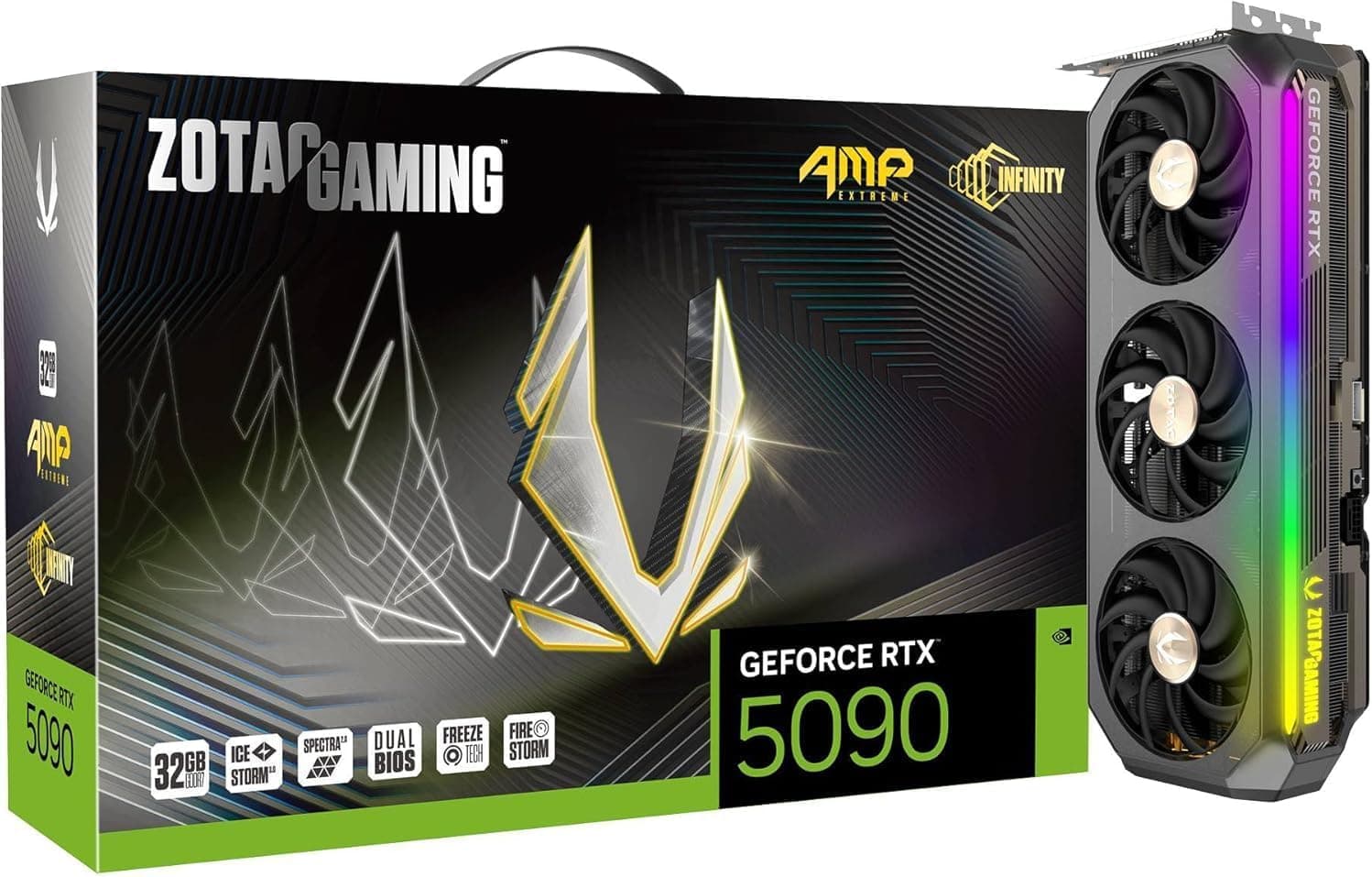 ZOTAC GeForce RTX 5090 AMP Extreme Infinity 32GB Graphics Card