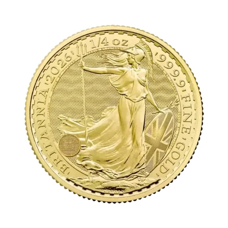 1/4 oz Britannia Charles III Gold Coin 2026