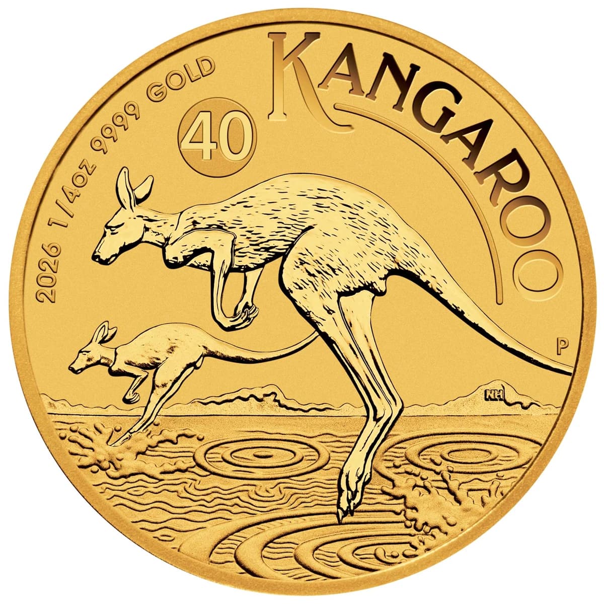 1/4 oz Kangaroo Gold Coin 2026