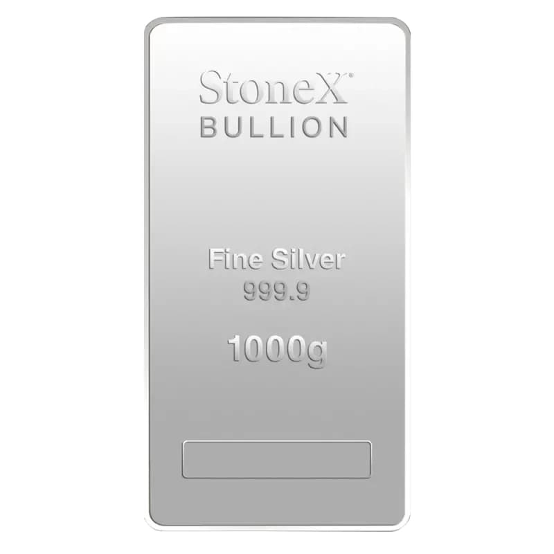 1 Kilo Coin Bar | Silver | StoneX