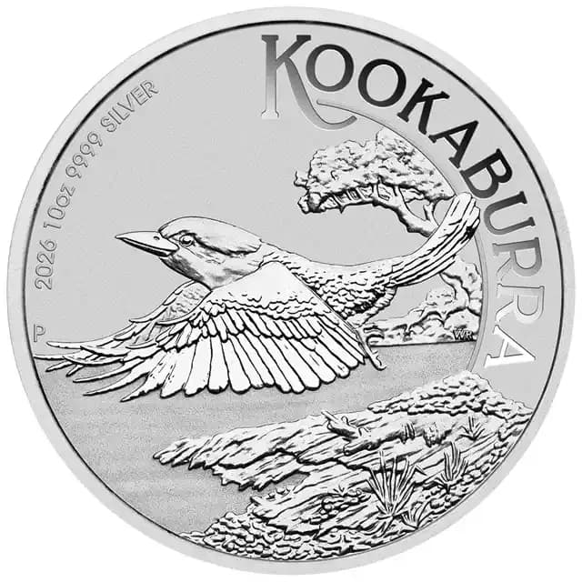 Australian Kookaburra 10 oz Silver Coin 2026