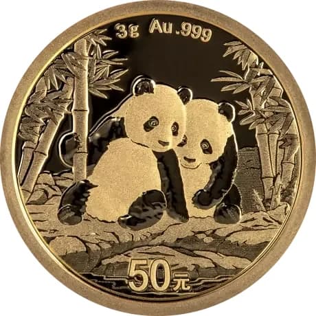 3g China Panda Gold Coin 2026