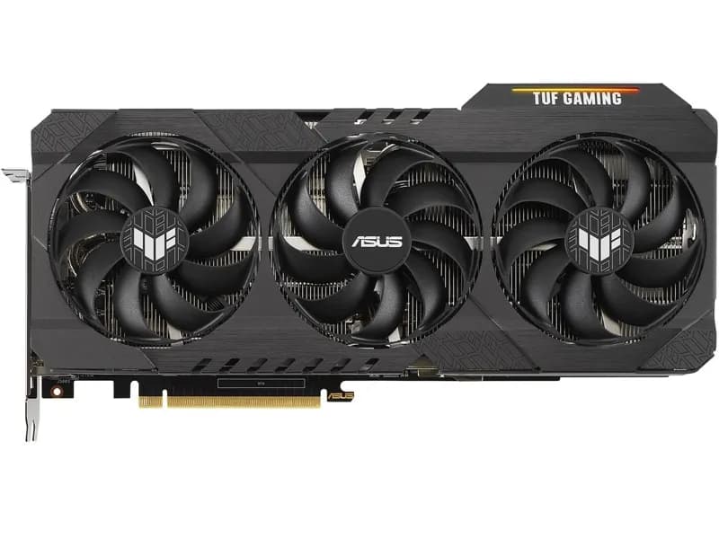 ASUS TUF Gaming GeForce RTX 3080 Ti OC Edition Graphics Card (PCIe 4.0, 12GB GDDR6X, HDMI 2.1, DisplayPort 1.4a, Dual Ball Fan Bearings, Military-grade Certification, GPU Tweak II), TUF-RTX3080TI-O12G-GAMING