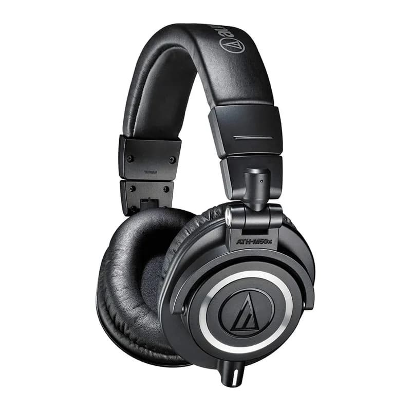 AUDIO-TECHNICA ATH-M50X STUDIO HEADPHONES – BLACK