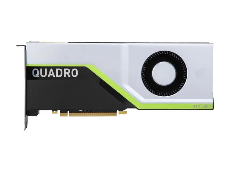 NVIDIA Quadro RTX 5000 Graphic Card 16GB GDDR6 256-bit 448 GB/s Bus Width PCI Express 3.0 x16 Workstation Video Card -OEM Pacakge