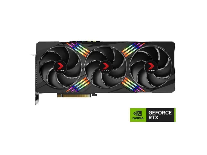 PNY Gaming VERTO XLR8 NVIDIA GeForce RTX 4090 24GB GDDR6X PCI Express 4.0 EPIC-X RGB Triple Fan Video Card