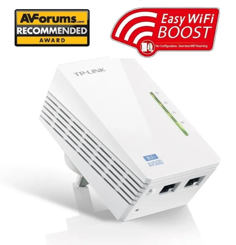 TP-LINK AV600 POWERLINE 300M WI-FI EXTENDER/WI-FI BOOSTER/HOTSPOT