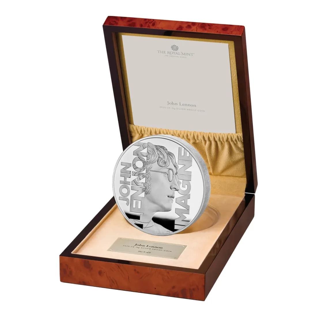 John Lennon UK 1KG Silver Proof Coin 2025