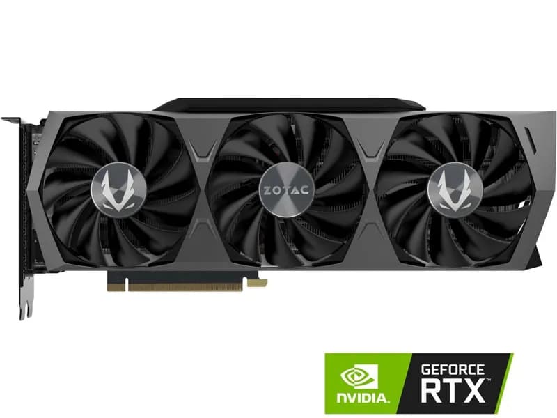 ZOTAC Trinity OC GeForce RTX 3080 12GB GDDR6X PCI Express 4.0 ATX Video Card ZT-A30820J-10PLHR