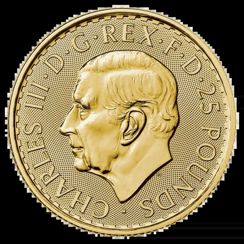 1/4 oz Britannia Charles III Gold Coin | 2023