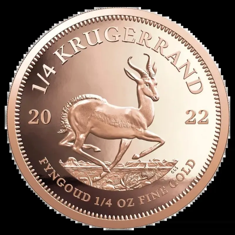 1/4 oz Krugerrand Gold Coin | 2022