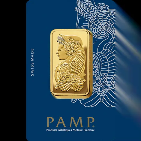 1 oz Gold Bar | PAMP Fortuna