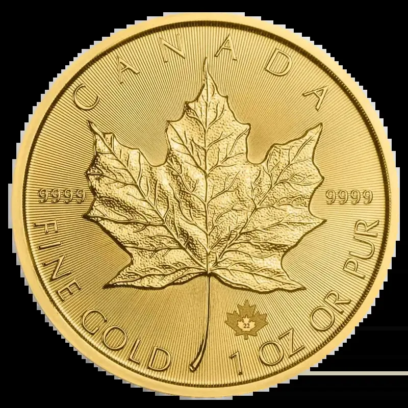 1 oz Maple Leaf Gold Coin | 2022