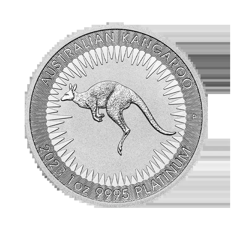 1 troy ounce platinum coin Kangaroo 2023
