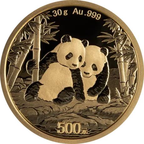 30g China Panda Gold Coin 2026