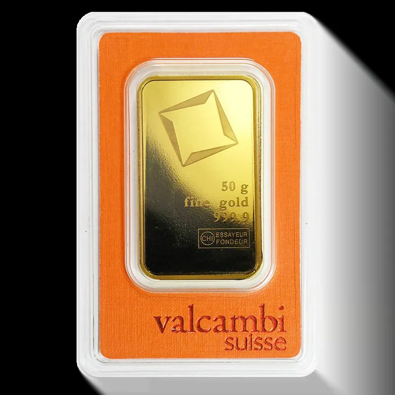 50g Gold Bar | Valcambi