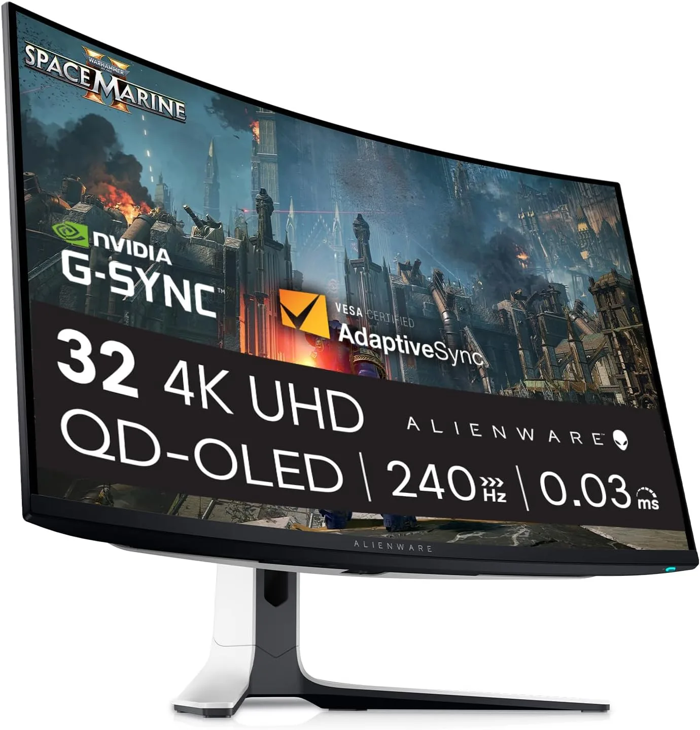 Alienware AW3225QF 32-inch 4K QD-OLED