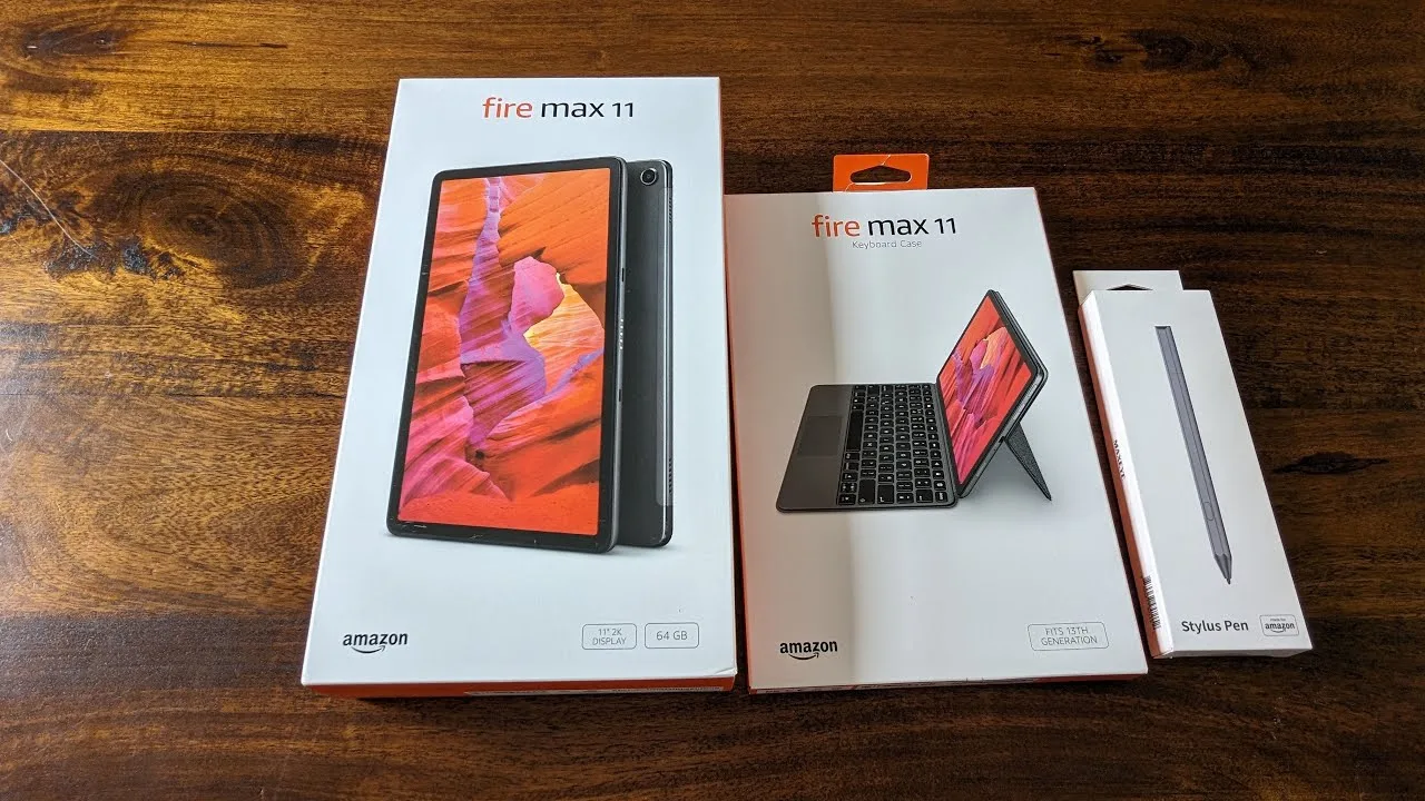 Amazon Fire Max 11 Productivity Bundle