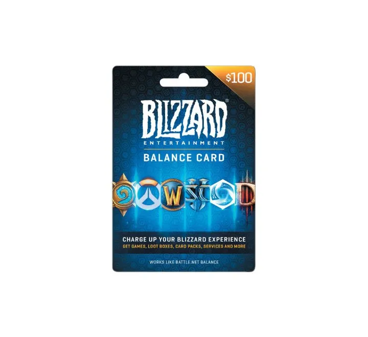 Blizzard Entertainment – Balance $100 Gift Card