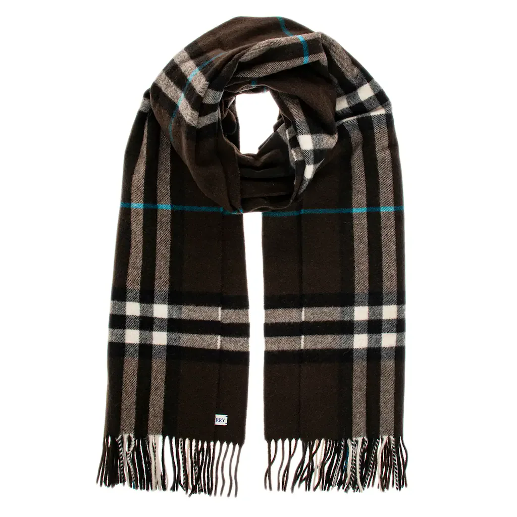 Burberry Check Cashmere Scarf