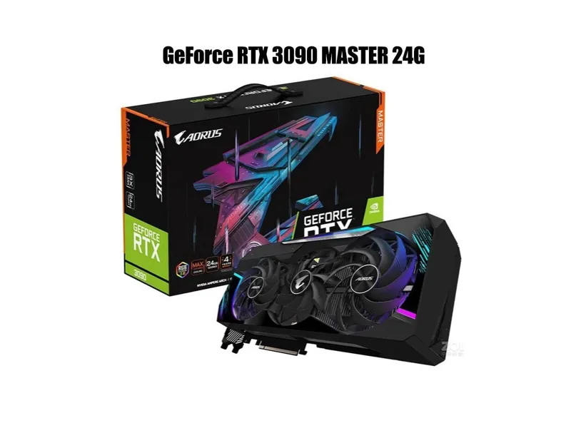 Gigabyte AORUS GeForce RTX 3090 MASTER 24G Mining graphics card GDDR6X 384bit PCI Express 4.0