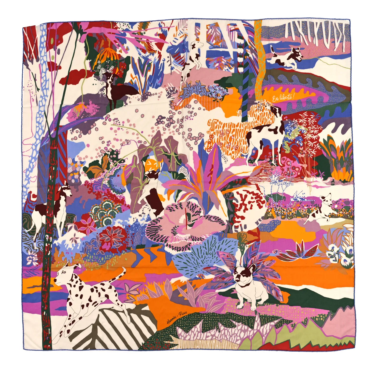 Hermes Cashmere Silk Shawl 140