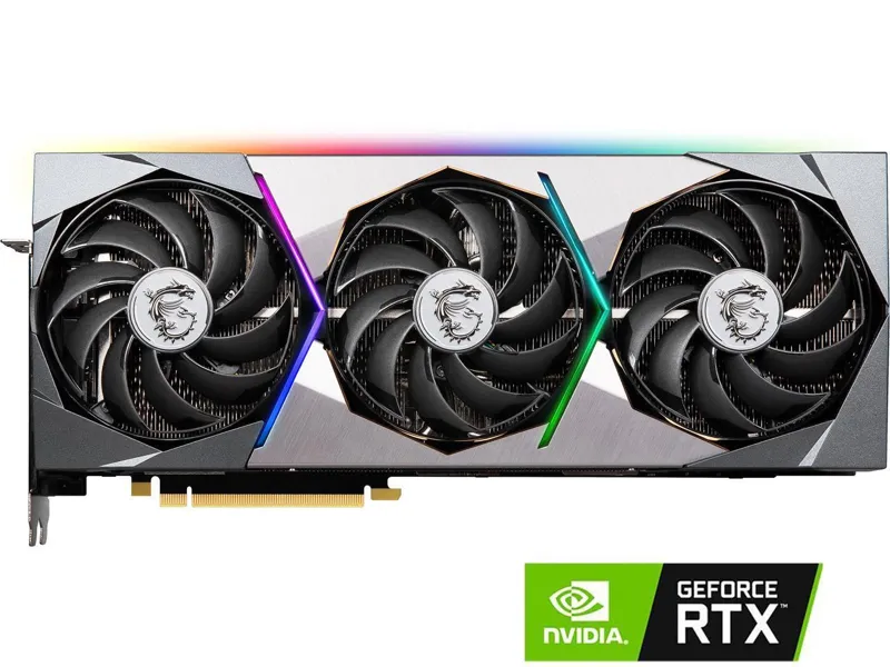 MSI Suprim GeForce RTX 3090 24GB GDDR6X Video Card RTX 3090 SUPRIM X 24G