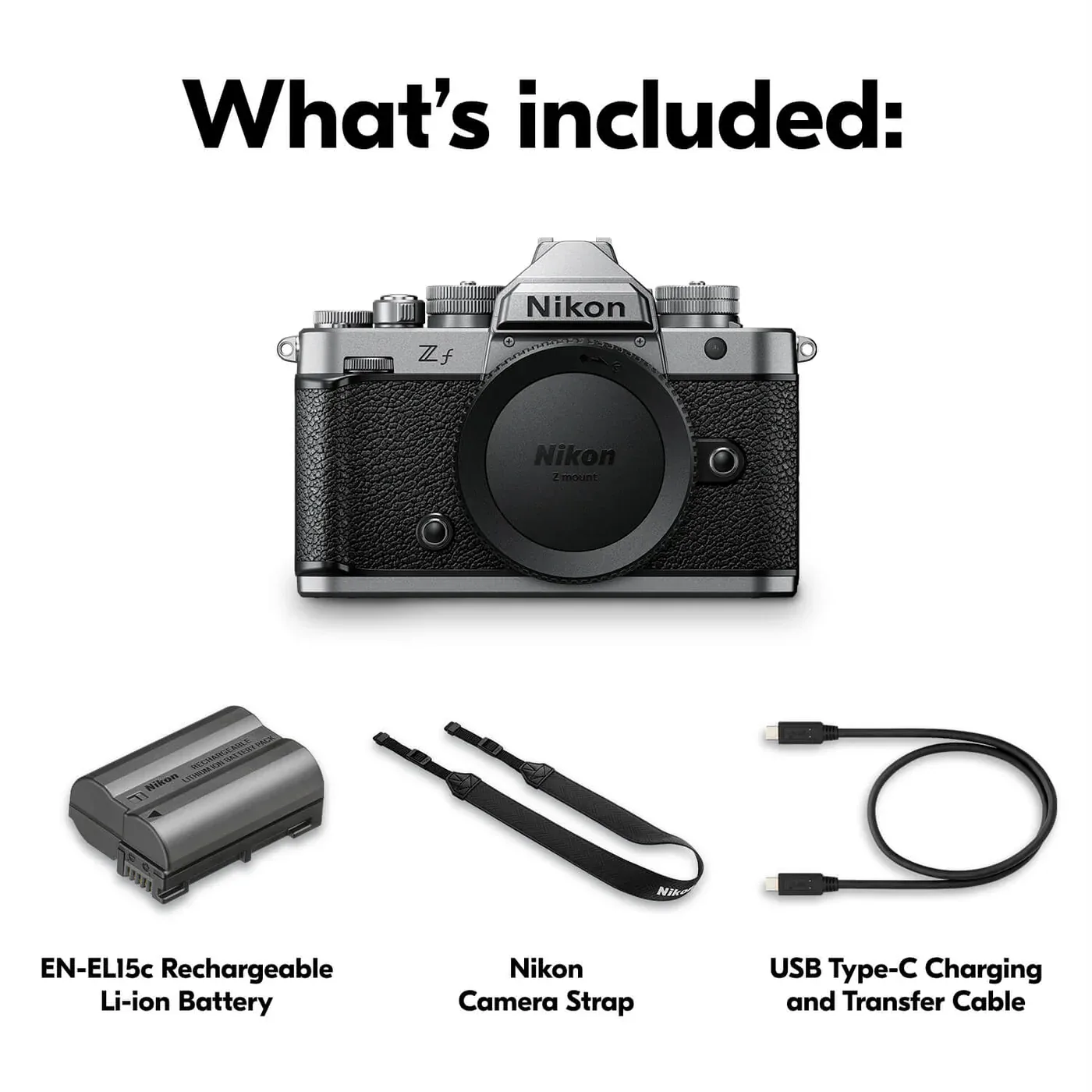 Nikon Zf Mirrorless Camera (Body)