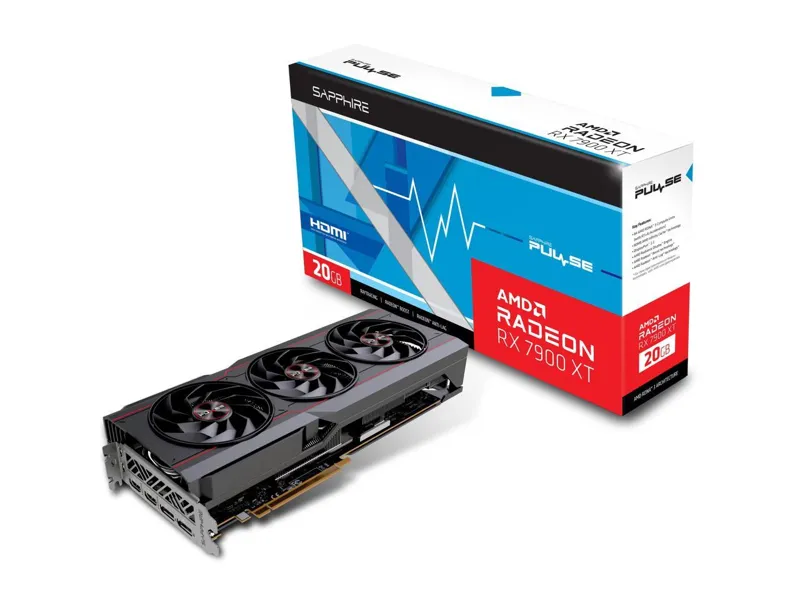 SAPPHIRE NITRO Radeon RX 7900 XT OC 20GB GDDR6 PCI Express 4.0 x16 ATX Video Card