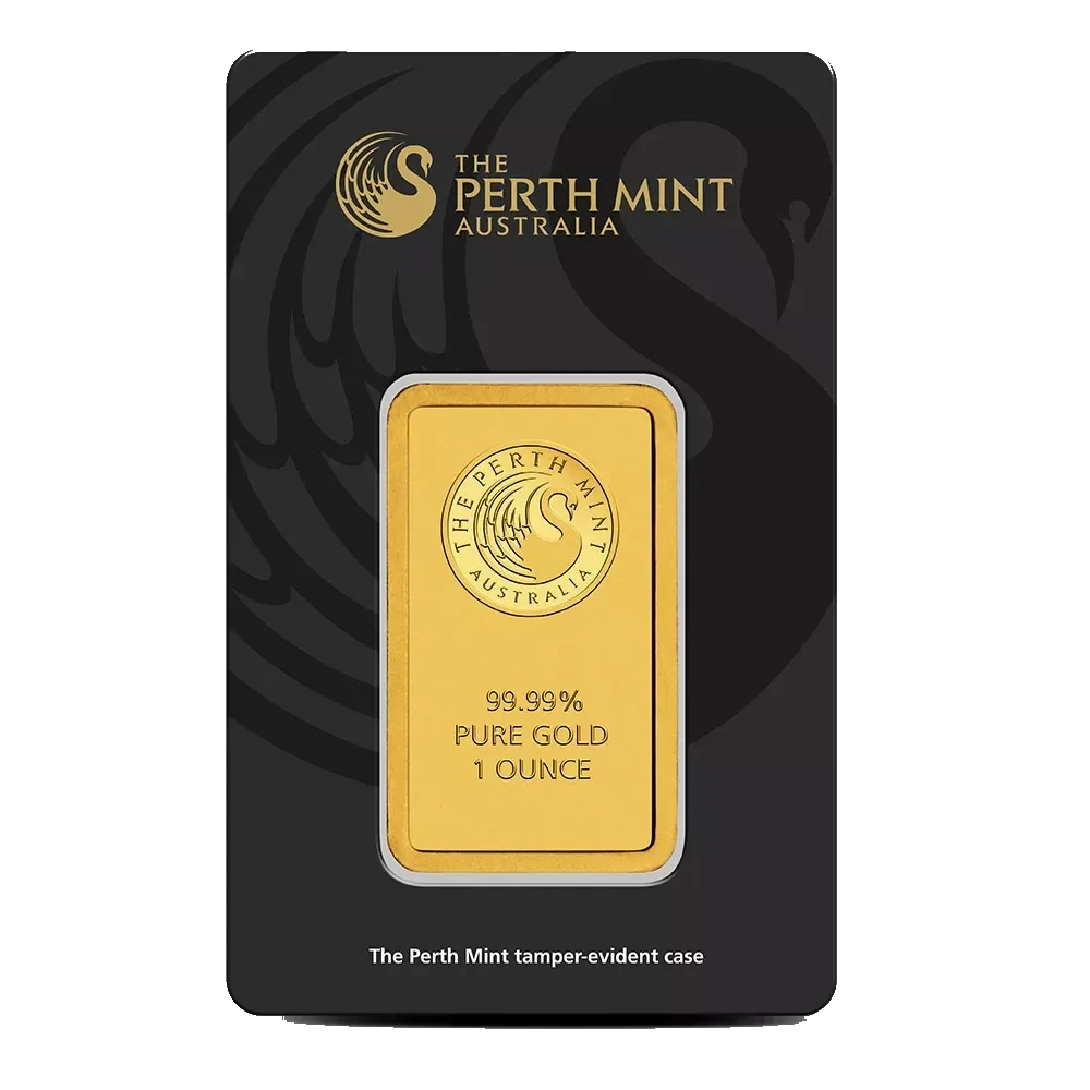 1 oz Perth Mint Gold Bar