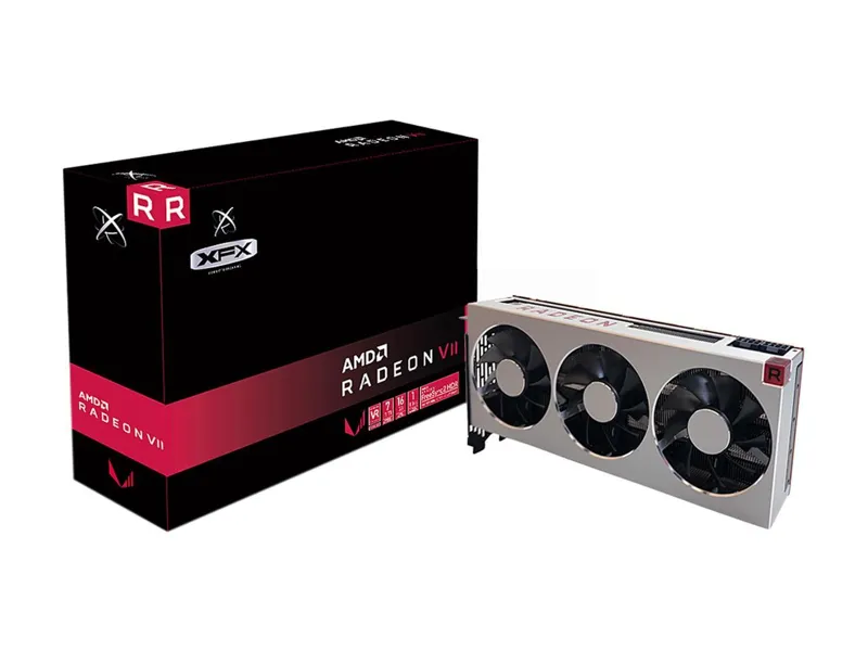 XFX Radeon VII 16GB HBM2 PCI Express 3.0 CrossFireX Support Video Card RX-VEGMA3FD6